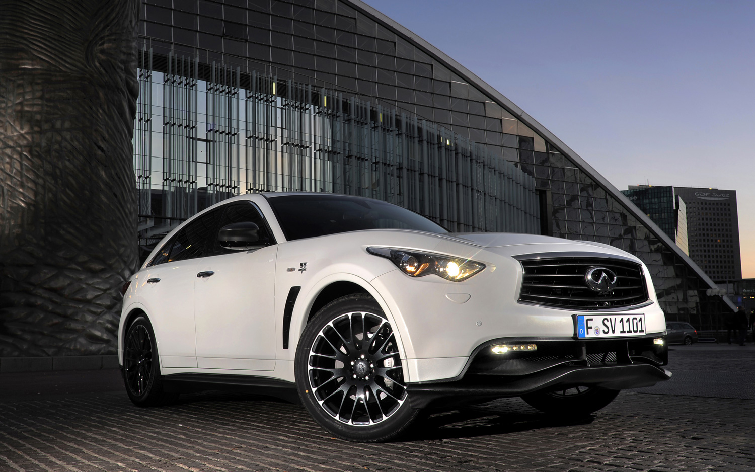 Разгон infiniti fx50